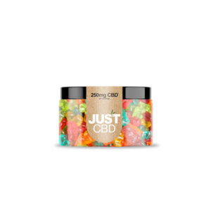 CBD Gummies 250mg clear bears