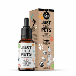 100mg pets hemp extract oil salmon cbd