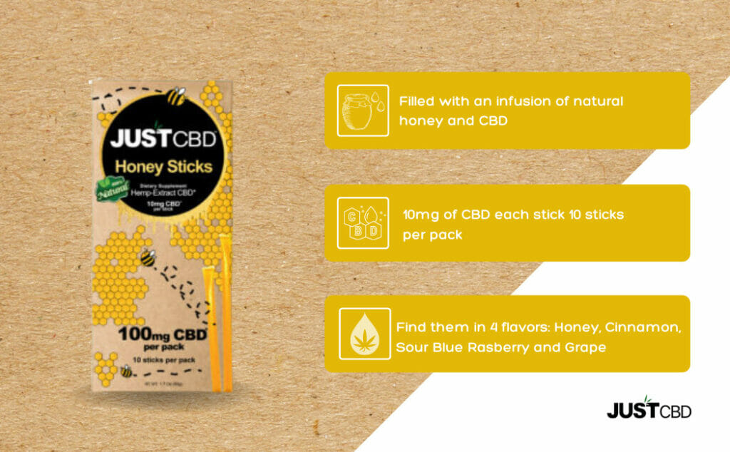 CBD Honey Sticks